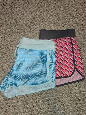 Athleta, Justice Shorts Bundle Girl Youth Size 16&18 pink& blue